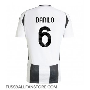 Juventus Danilo Luiz #6 Replik Heimtrikot 2024-25 Kurzarm